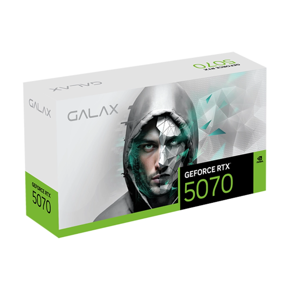 【ジャンク品】GALAX GeForce RTX 5070 ホワイト RTX 5070 1-Click OC (6)-